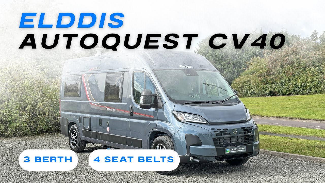 2026 Elddis Autoquest CV40 Walkaround | Compact Campervan Packed with Comfort
