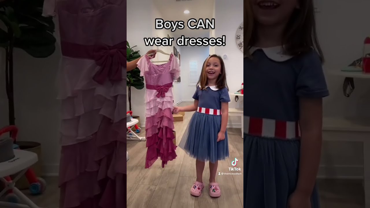 Boys CAN Wear Dresses Too An Oldie But Goodie 