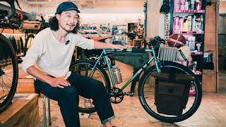 フロントパニアスタイルでしまなみキャンプ行ってきます！