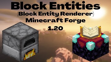 1.20 Minecraft Forge Modding Tutorial - Block Entity Renderer
