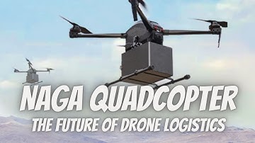 Drone Naga Quadcopter The future of drone logistics