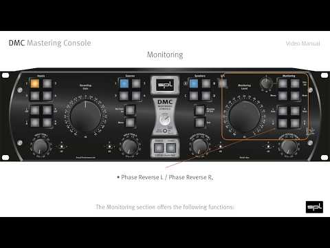 SPL DMC Mastering Console Video Manual EN 