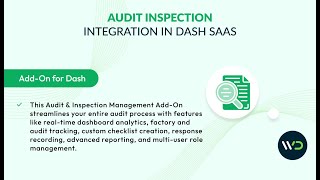 Complete Audit & Inspection Management System with End-to-End Tracking and Reporting