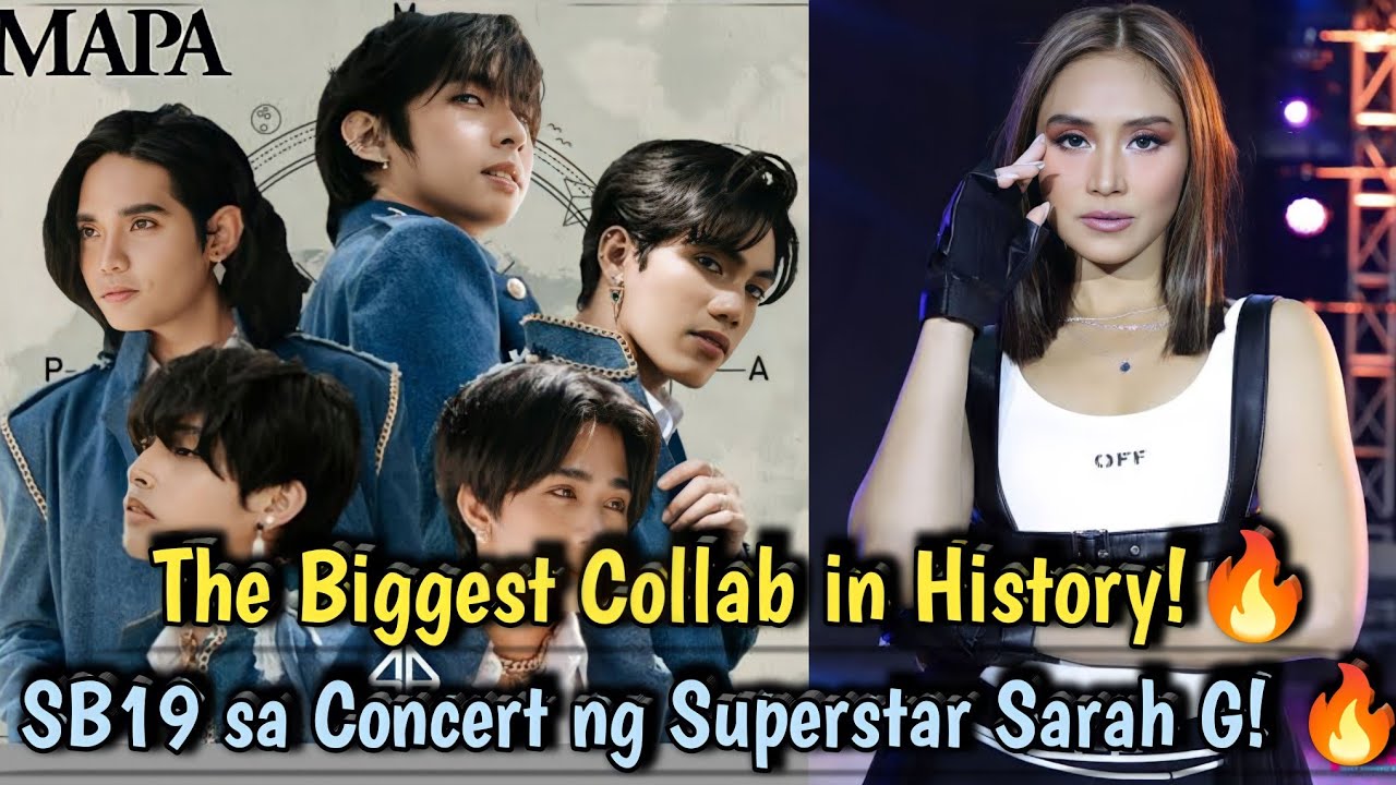 JUST IN, THE BIGGEST COLLAB IN THE HISTORY SB19 IN SARAH GERONIMO'S CONCERT? | SB19 Updates