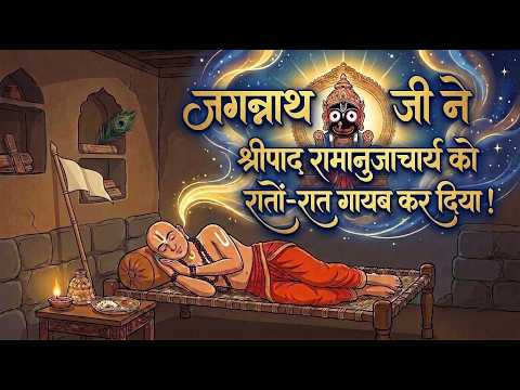 जगन्नाथ ने रामानुजाचार्य को रातों-रात गायब कर दिया!
