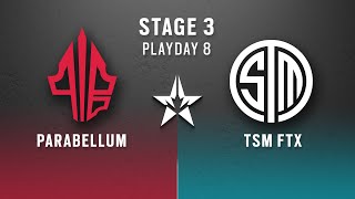 Parabellum vs TSM FTX // North American League 2022 - Stage 3 - Playday #8