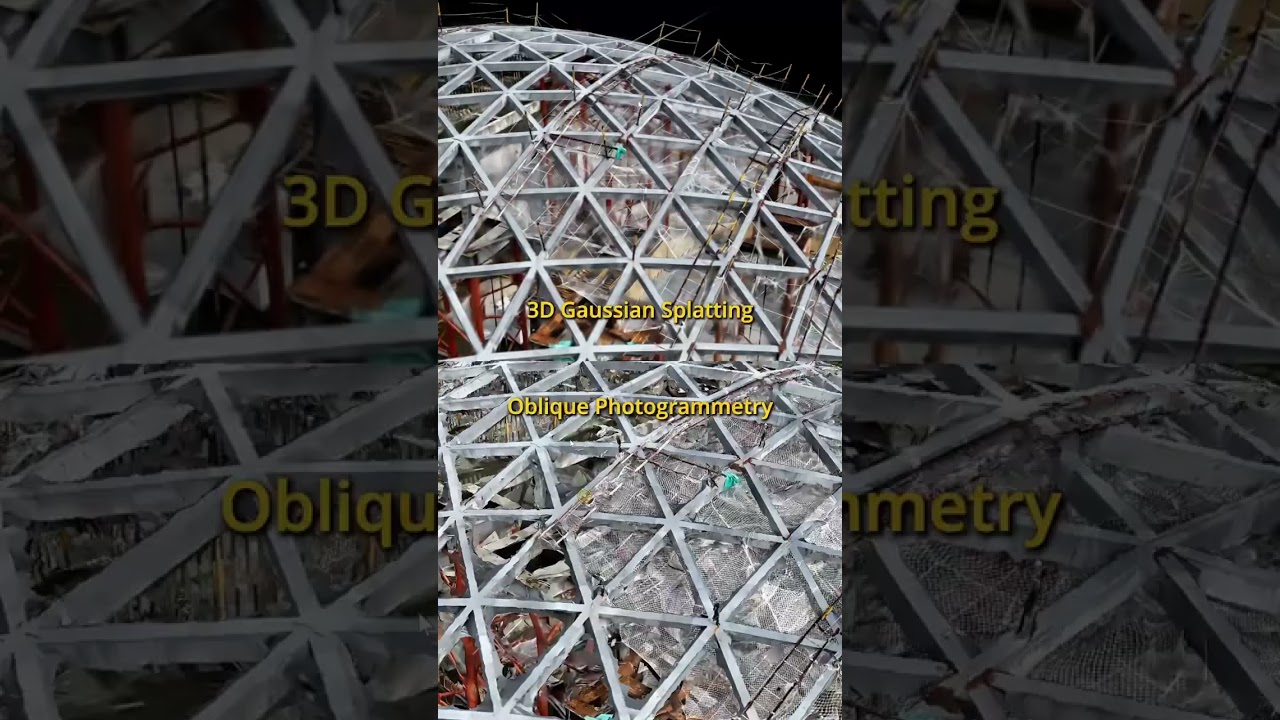 DJI Terra and 3D Gaussian Splatting for 3D Models with Precision and Fine Details