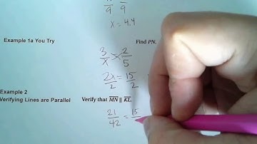 Applying Properties of Similar Triangles