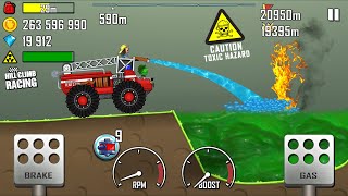 Hill Climb Racing - FIRE TRUCK in NUCLEAR PLANT Walkthrough gameplay screenshot 4