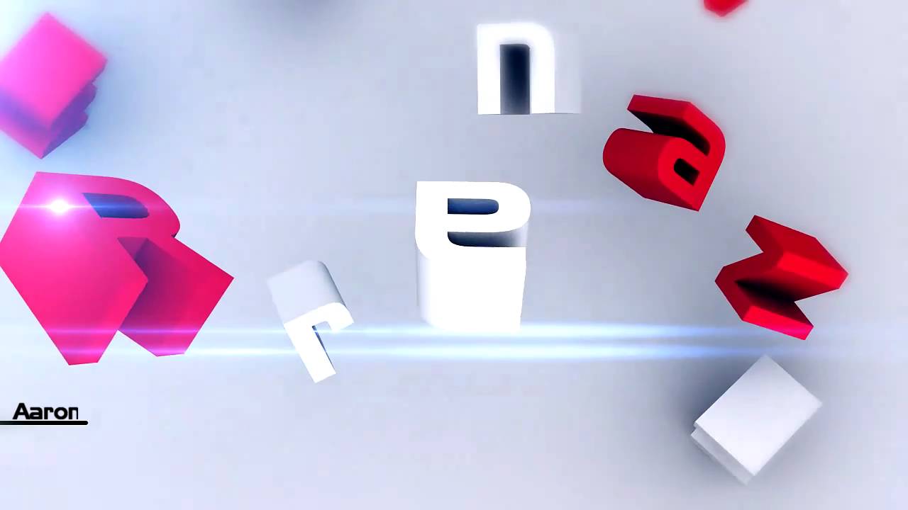 Floating Letters - 3ds Max Intro | GFX.