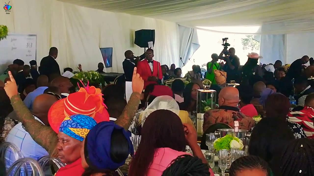 Apostle N Rathebe at Rev S Mbuli's WEDDING (God bless Africa) - YouTube