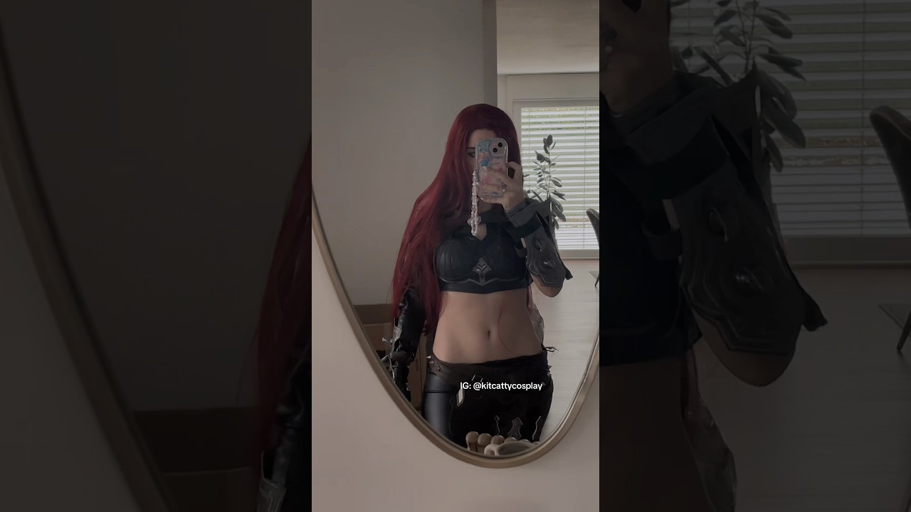 I need to properly style her wig #cosplay #leagueoflegends #wildrift #cosplayer #gamer #gaming