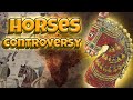 Why horses are controversial in indian history     indus valley horses