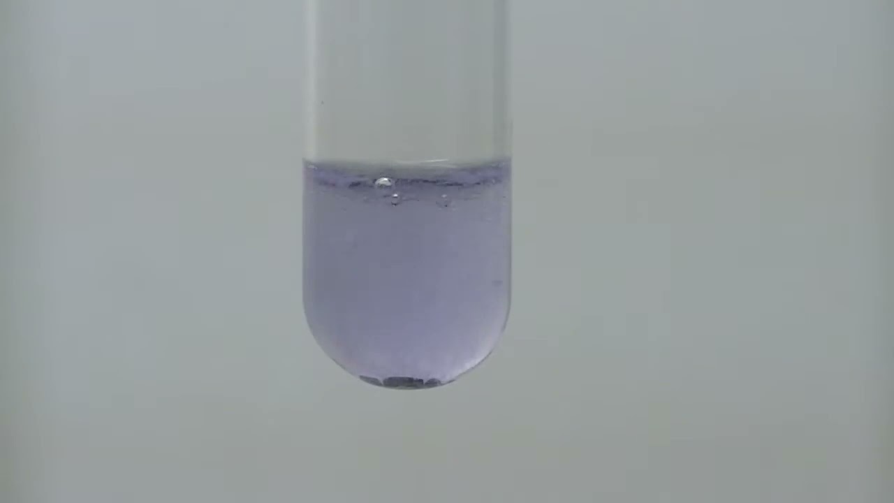 Растворение титана в соляной кислоте - ДУСТХИМПРОМ - YouTube