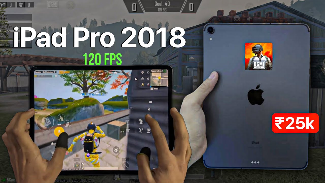 iPad Pro 2018 In 2025 ? | Cheapest 120 FPS iPad | BGMI Test | Shocking Results 😱