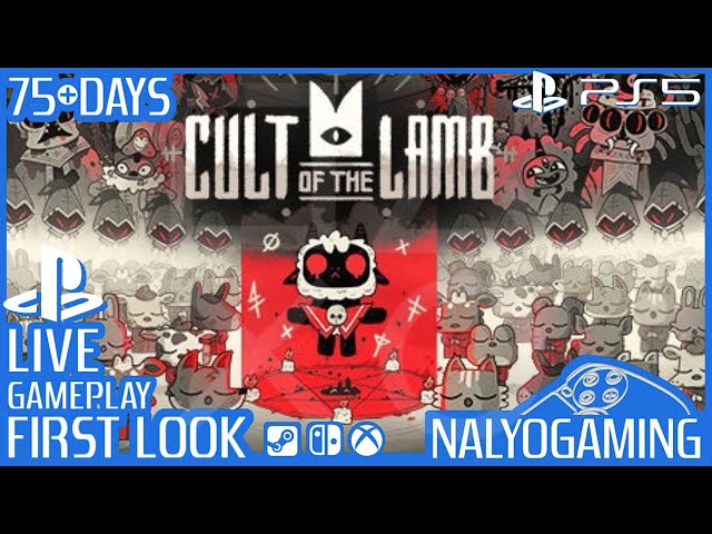 CULT OF THE LAMB, PS5 Gameplay - 75+ Days w/ Cult Risen 