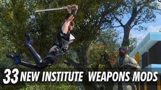 Overhauling Fallout 4's Institute With New "Better" Weapons