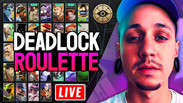 🔴LIVE | 100 games on EVERY HERO 18/32 - Deadlock Roulette - XVLNGHOST on all socials✔️