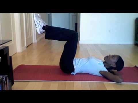 How to Target the Lower Abs: Reverse Crunches - YouTube