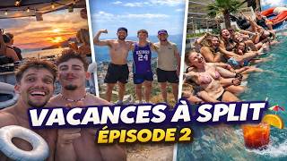 VLOG IN SPLIT (CRAZY BOAT PARTY, exploring 5 islands) Ep.2