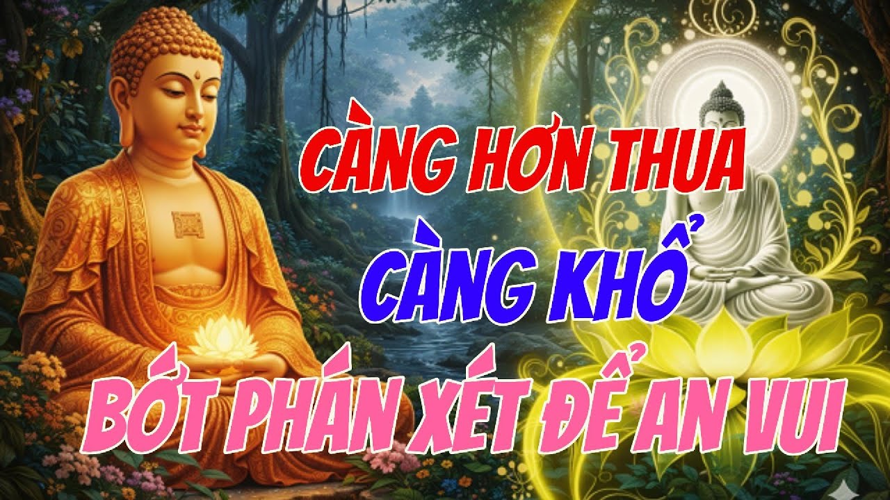 Càng Hơn Thua Càng Khổ – Phật Dạy Bớt Phán Xét Để Sống An Vui, Bình Yên