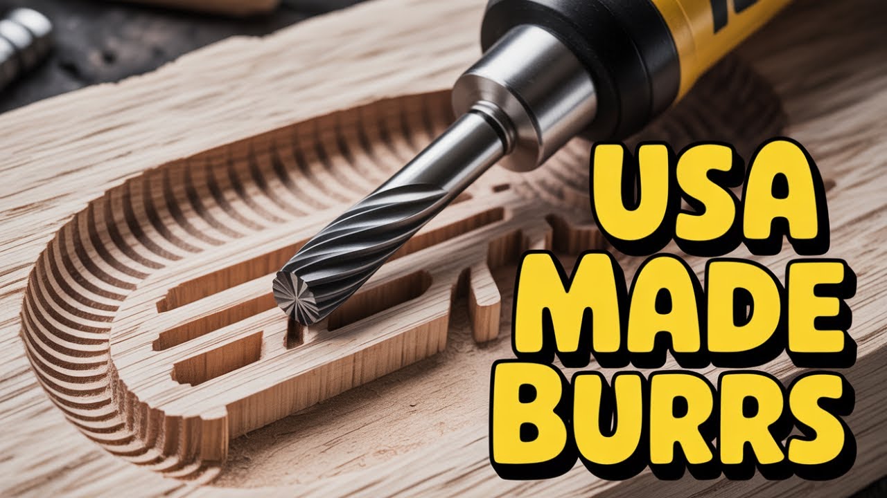 10 Carbide Burr Tips Every Maker Should Know!