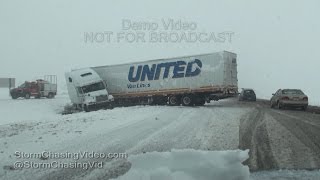 Near Blizzard Conditions in Bloomington, IL - 11/21/2015