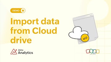Import data from cloud | Zoho Analytics