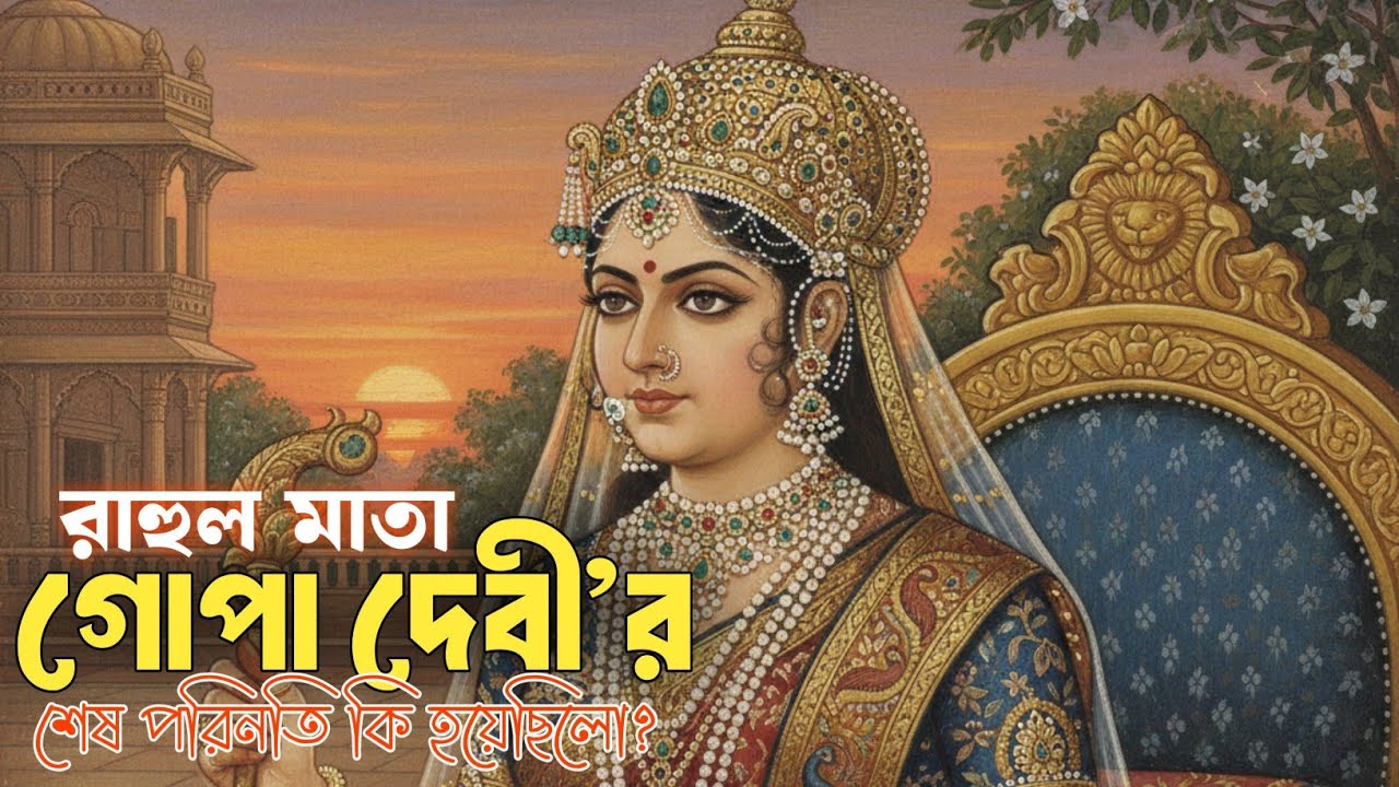 গোপা দেবীর শেষ পরিনতি কি হয়েছিলো? | সিদ্ধার্থের স্ত্রী রাহুলের মা শেষ জীবনে কি করেছিলো 🫵