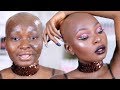 SLAYAGE MAKEUP TRANSFORMATION  | BALD HEAD REALNESS | Shalom Blac