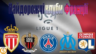Найдорожчі футбольні клуби Франції