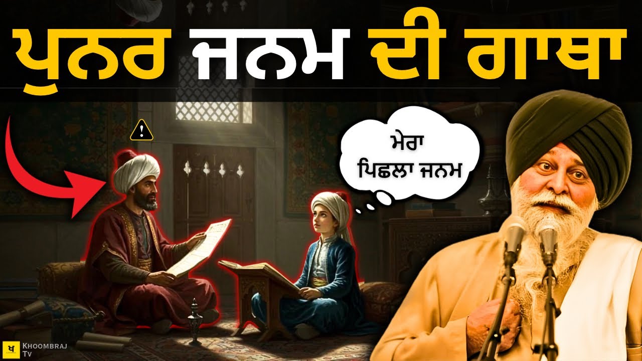 ਸੁਣਕੇ ਹੈਰਾਨ ਹੋਜੋਂਗੇ❗— ਪੁਨਰ ਜਨਮ ਦੀ ਗਾਥਾ✅| Giani Sant Singh Maskeen Ji Katha | Khoombraj Tv #punjabi