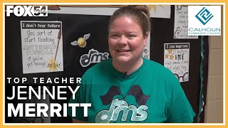 Valleys Top Teacher Jenney Merritt, Discovery Middle School