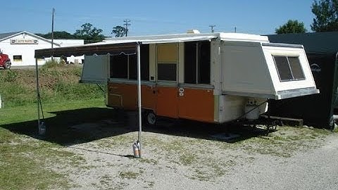 1976 Apache Ramada Pop up hardside tent camper