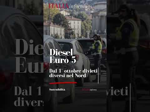 Video Diesel Euro 5, dal 1° ottobre: divieti diversi nel Nord