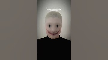 uncanny valley makeup😃 this was so insanely uncomfortable to do😭