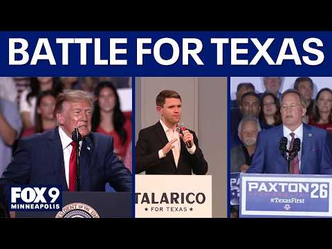 Trump rallies Texas voters in tight Paxton-Talarico Senate race