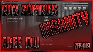*BO3* ZOMBIES NON HOST + HOST MOD MENU INSANITY [CFW/HEN/SPRX] | SHOWCASE w/ FREE DOWNLOAD!