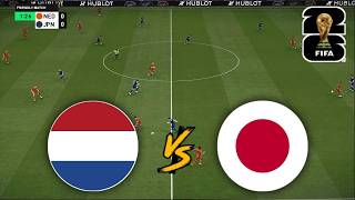 NETHERLANDS vs JAPAN | FIFA WORLD CUP 2026 | FOOTBALL LIFE 2026