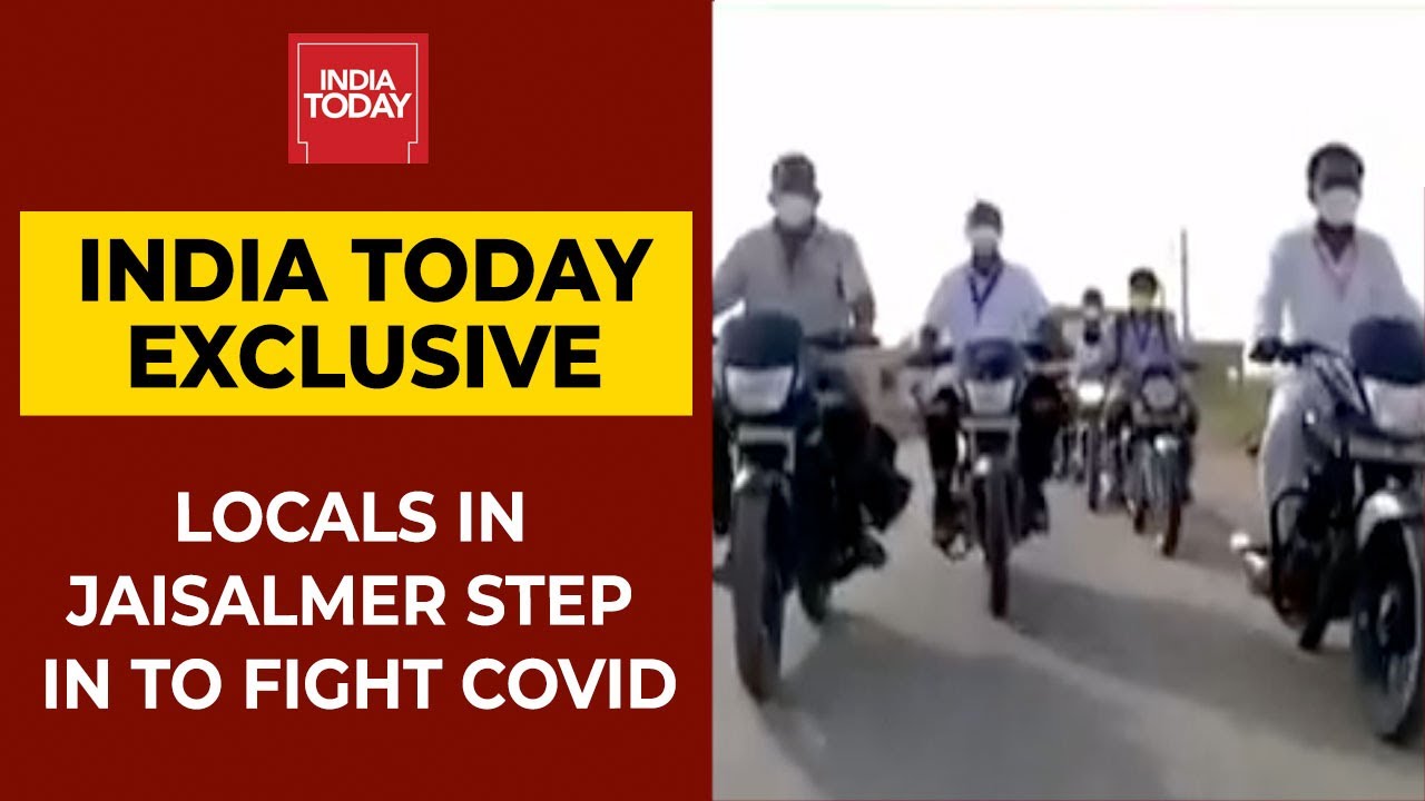 Rajasthan: Locals In Jaisalmer Now Take Upon Themselves To Fight Against Coronavirus | India Today