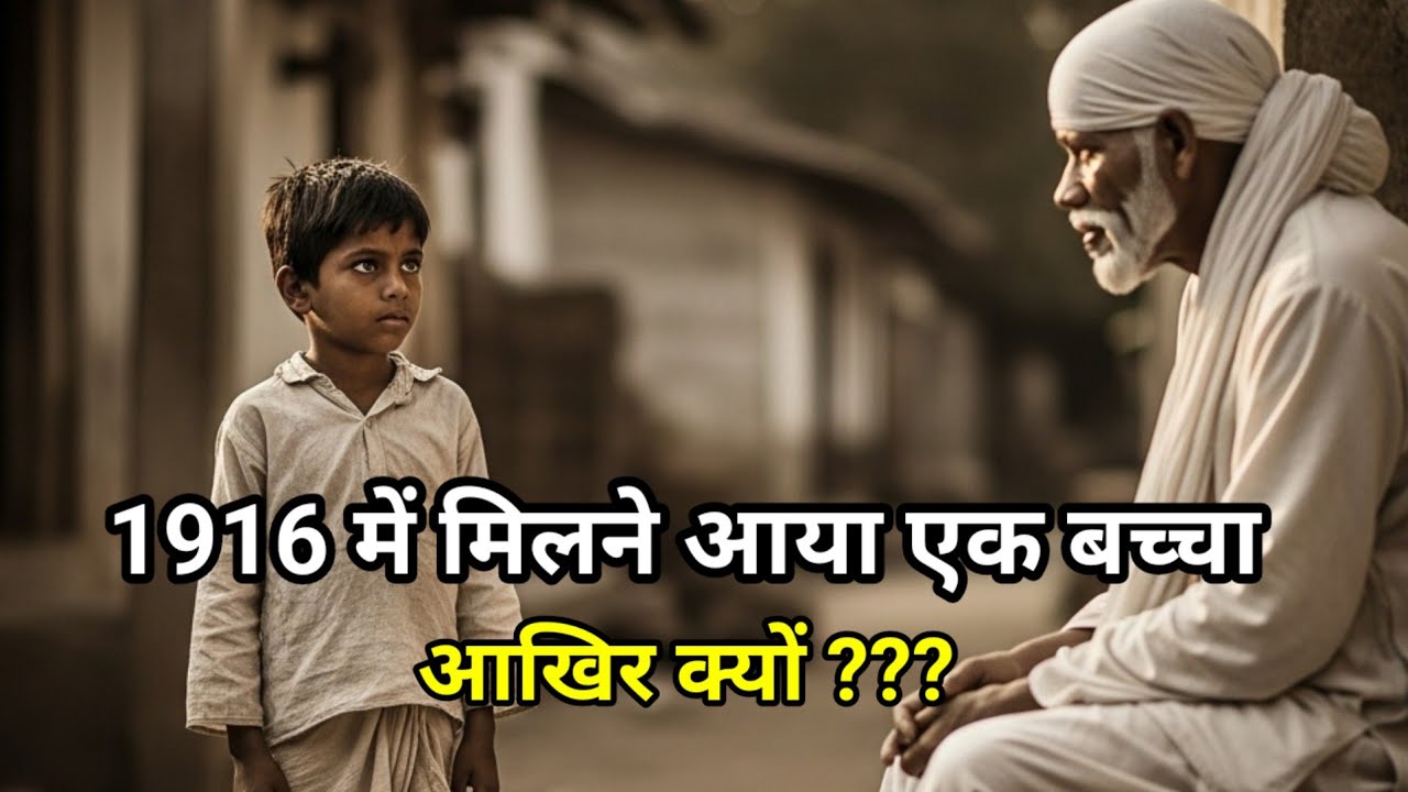 1916 में एक बच्चा क्यों आया साईं बाबा से मिलने के लिए sai baba of shirdi