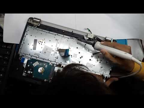Hp Laptop 3168NGW Keyboard Replacement || hp laptop keyboard not working || hp laptop teardown