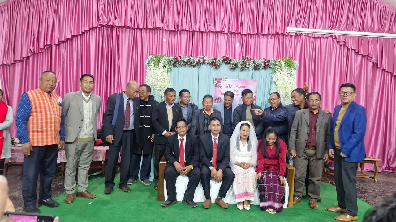 Holy Matrimony Programme of SD. Papao & Thoireishem Thoirei at CRBCA Centre Church, NCBC.