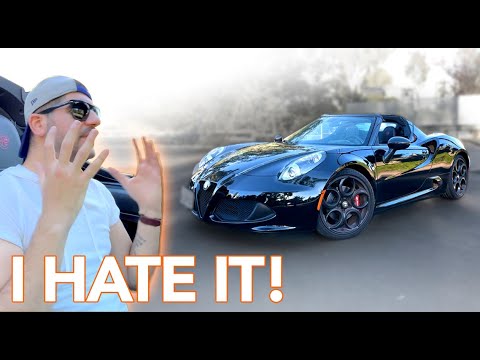 ALFA ROMEO 4C REVIEW | Dont Buy It!