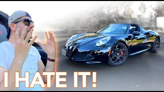 ALFA ROMEO 4C REVIEW Dont Buy It