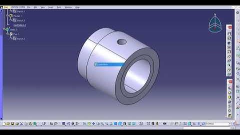 Steam engine assembly - Catia V5. Part 1-01-7