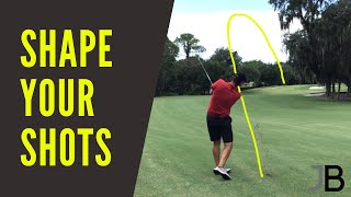 HIT A SLICE ON PURPOSE |  How to curve your shots