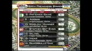 1999 Preakness Stakes - Charismatic : Full ABC Broadcast