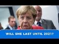 Angela MERKEL hopes to stay in power until 2021. She will be out much sooner