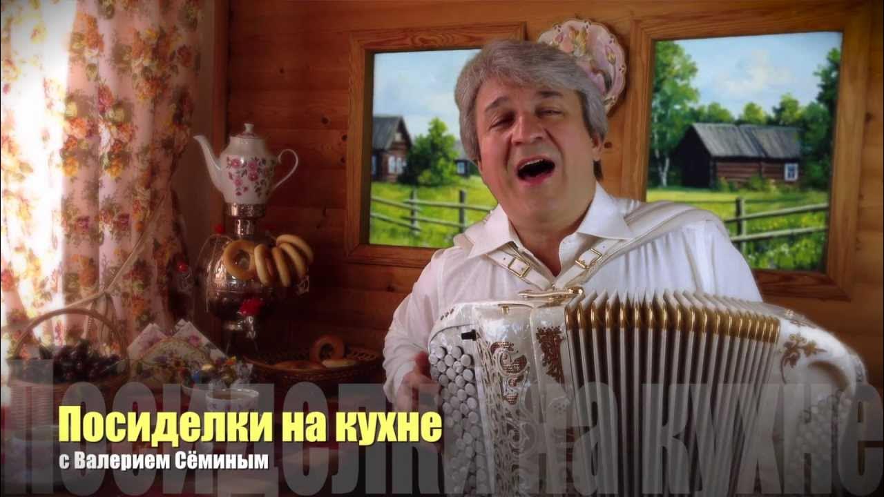 Поем на кухне песня. Семин баянист.